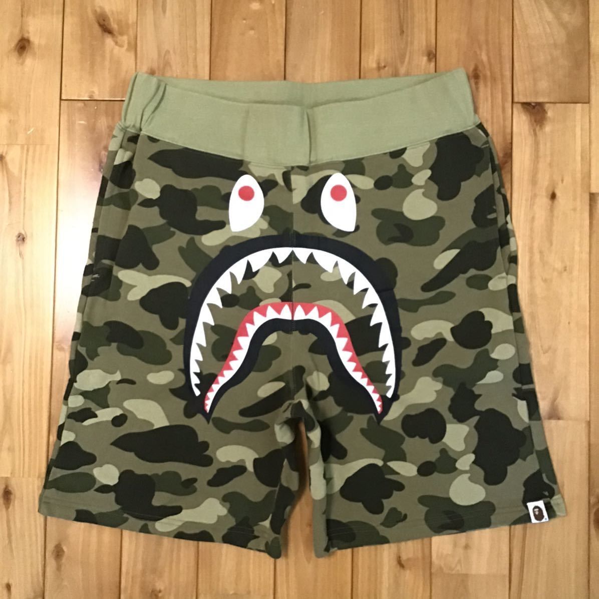 BAPE camo シャーク ハーフパンツ shark ベイプ ape エイプ - メルカリ