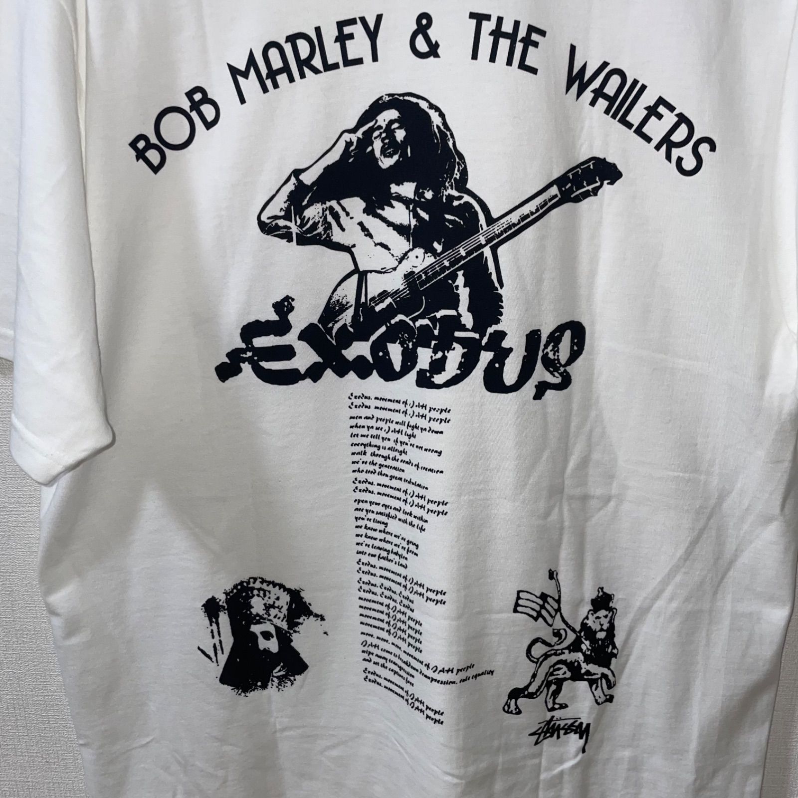 STUSSY BOB MARLEY EXODUS TEE メキシコ製 - メルカリ