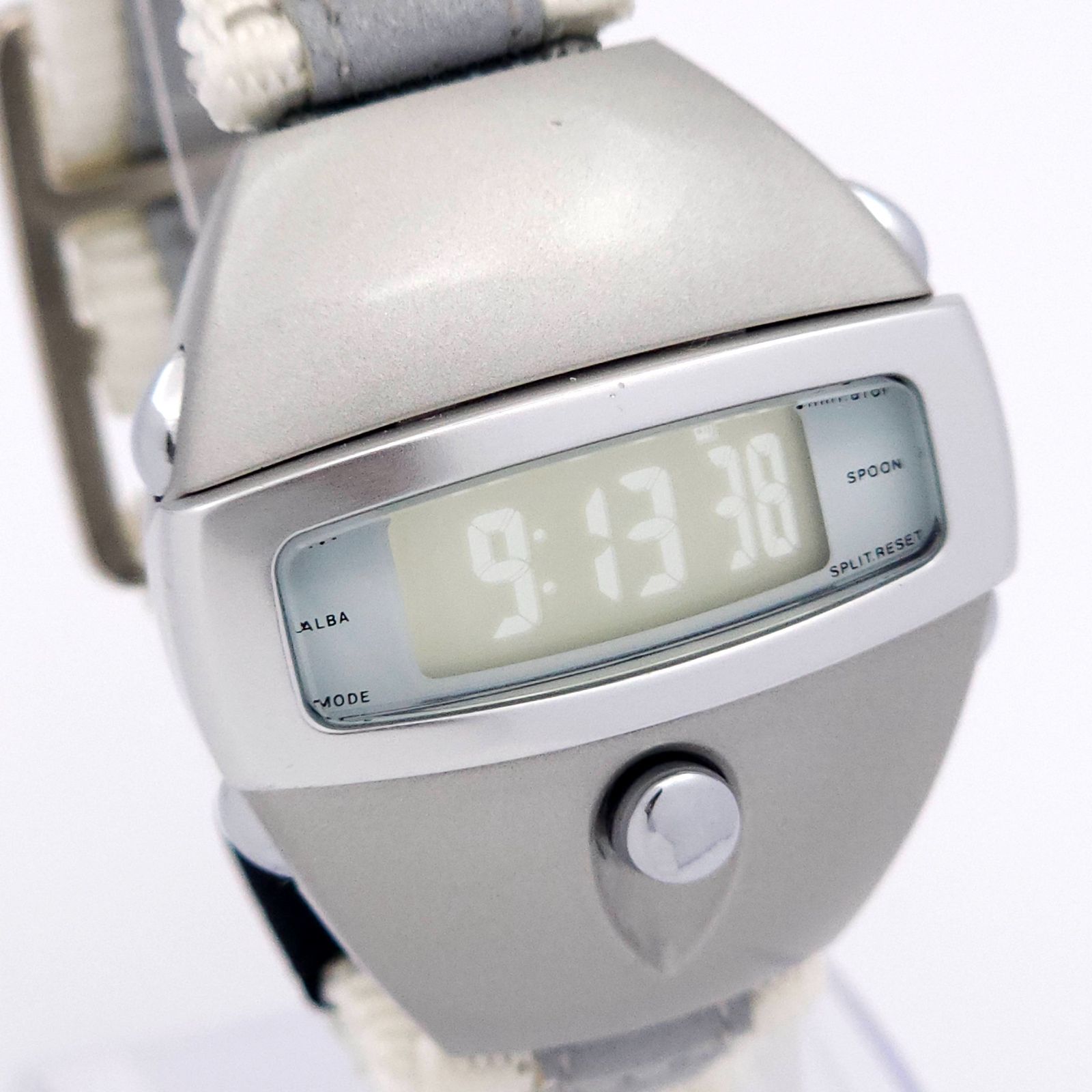 まっつ 激レア SEIKO セイコー アルバ スプーン デジタル 腕時計 ALBA - SEIKO アルバスプーン 腕時計 の通販 by ShunShun's shop