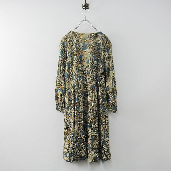 franche lippee black フランシュリッペ 総柄プリント レーヨン