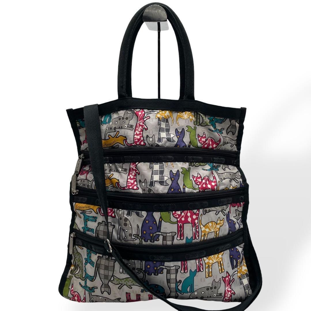 ⭐️極美品⭐️レスポートサック 2way ショルダーバッグ ロゴ A4トート 極美品 レスポートサック 2way ショルダーバック ロゴ A4 トート