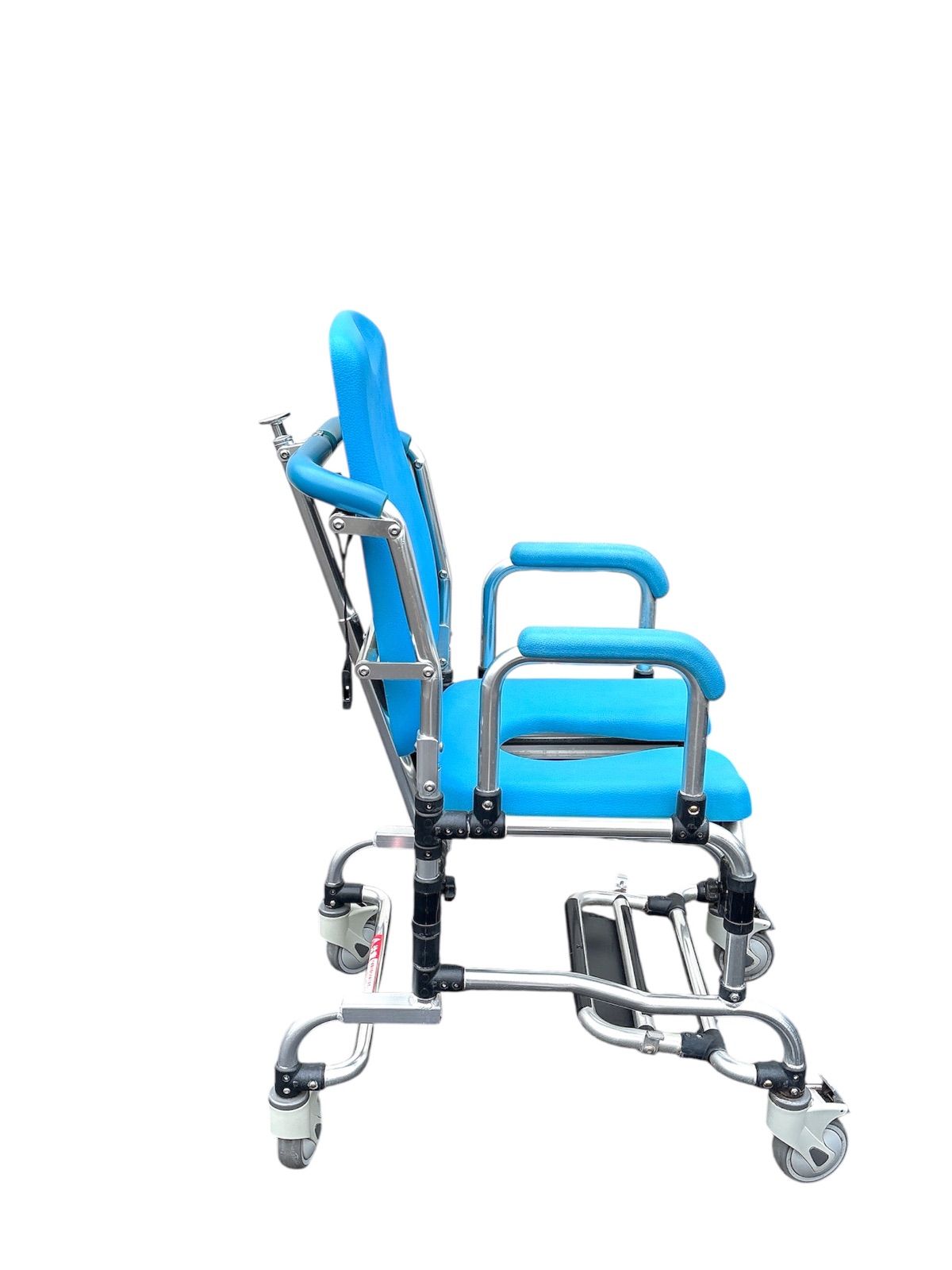 入浴用車椅子 リクライニングシャワーキャリー 　アビリティーズ・ケアネット Amazon | 入浴用車いす リクライニングシャワーキャリー