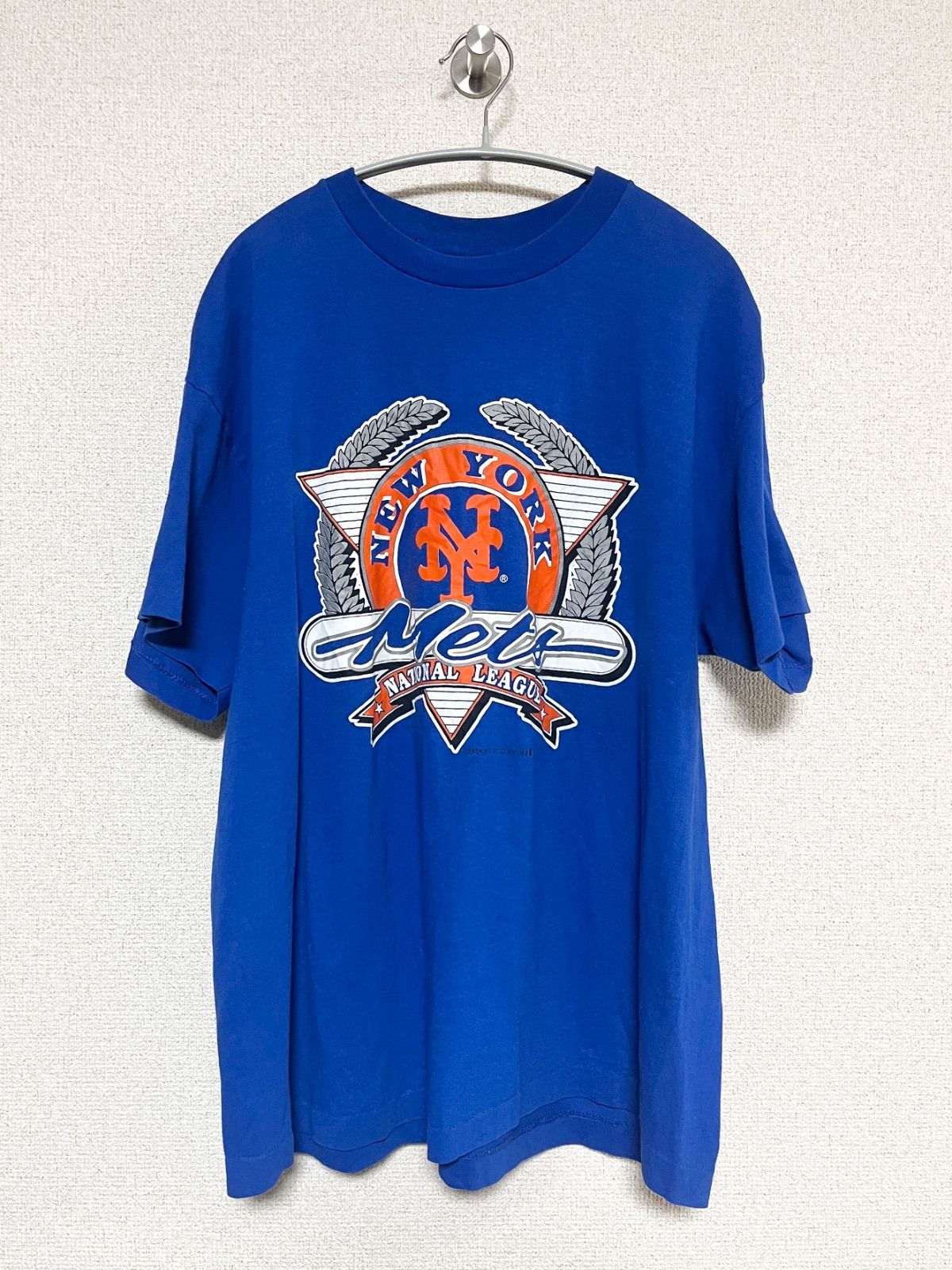 TRENCH】90s USA製 シングルステッチ New York Mets Tシャツ XL 