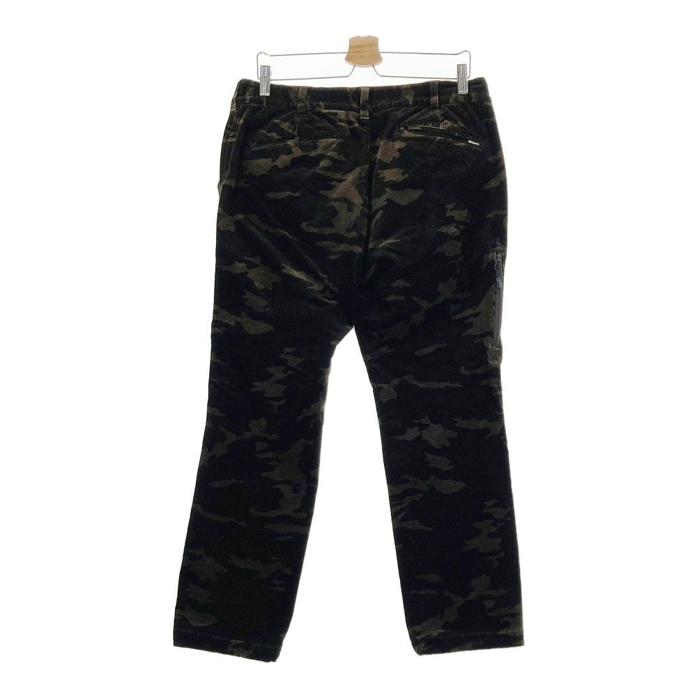 サイズ：L BEAMS GOLF ビームスゴルフ コーデュロイパンツ カモフラ柄