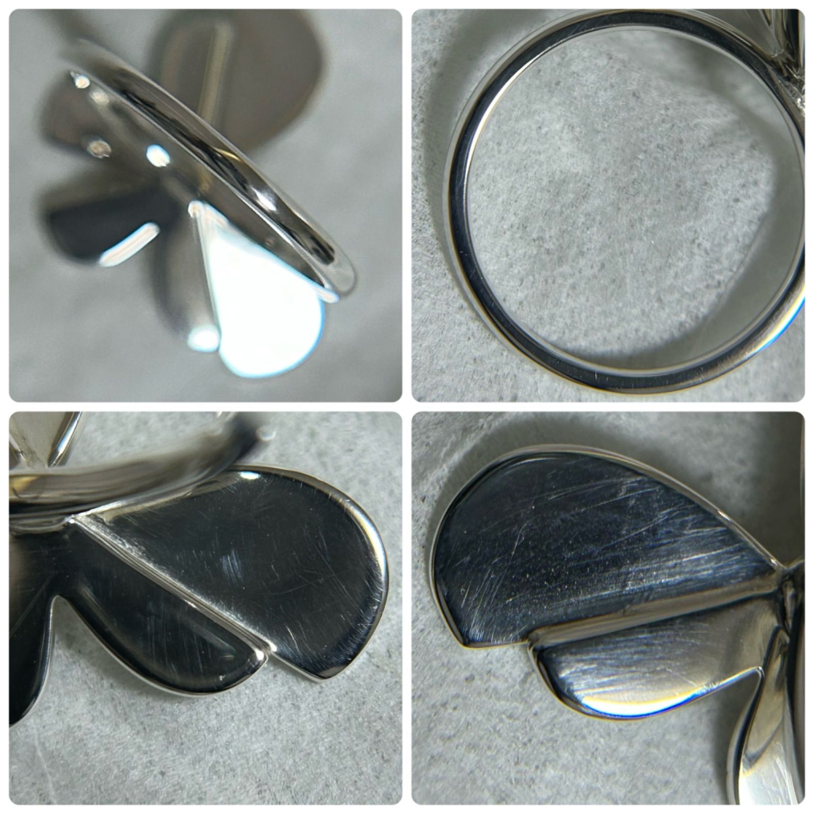 ティファニー 希少 リング 指輪 バタフライ 蝶 リターントゥ