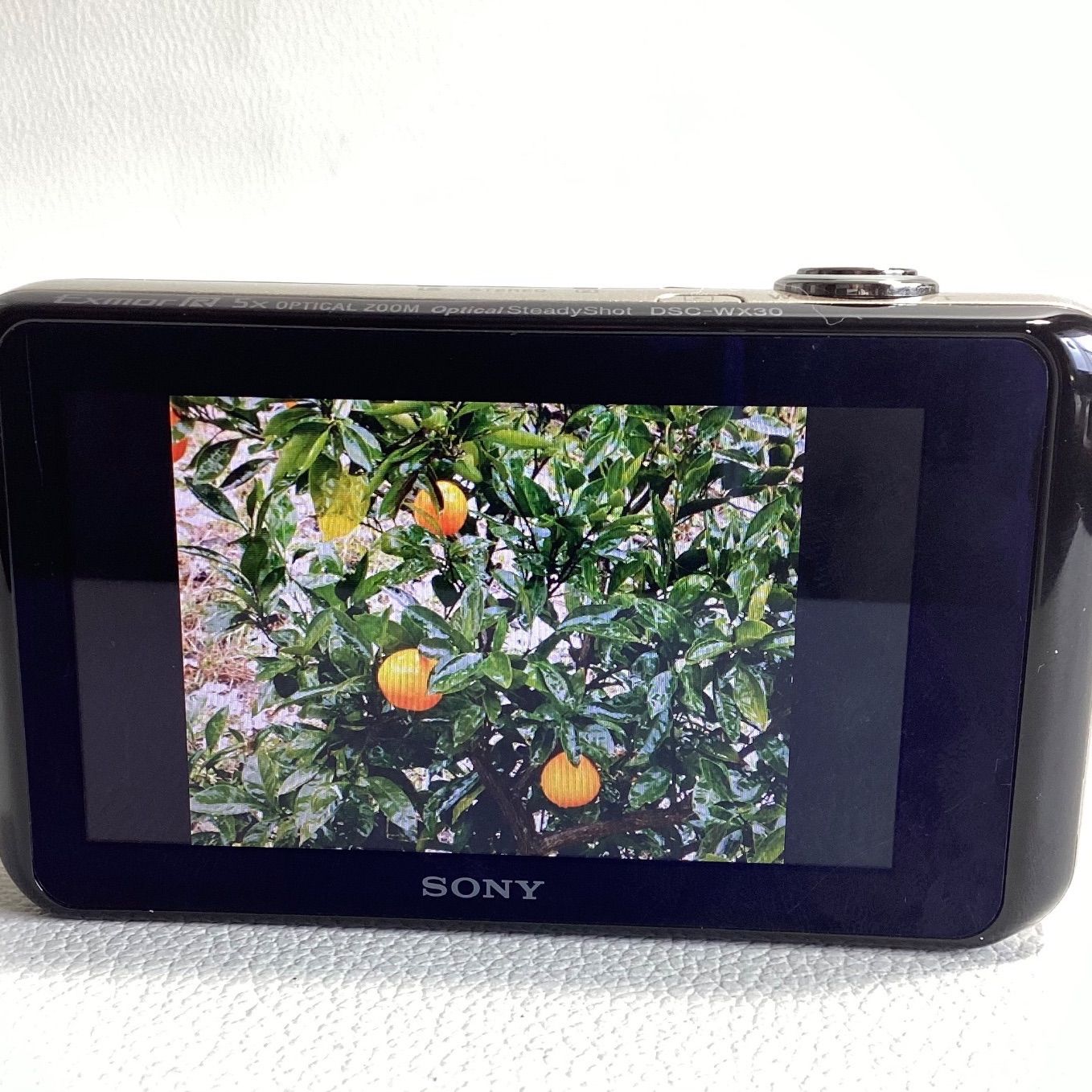 Sony 2024 Cyber−Shot DSC−WX30 デジタルカメラ ゴールド【美品