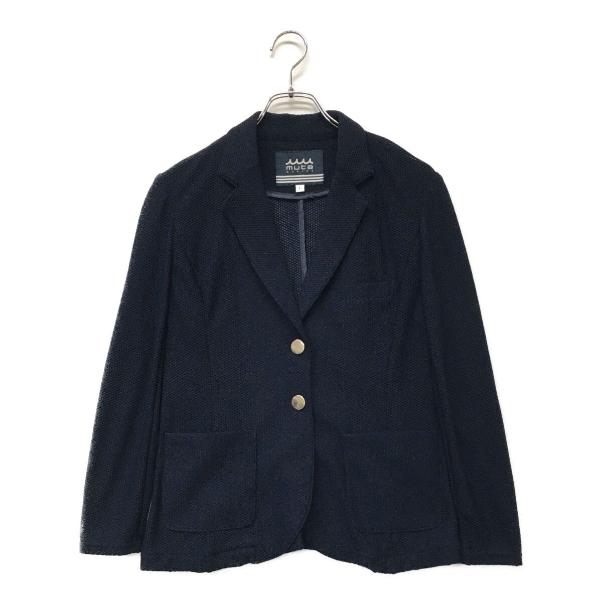 muta レディースジャケット Fサイズ ネイビー ヒートエフェクト トラックジャケット [全3色] – muta Online Store