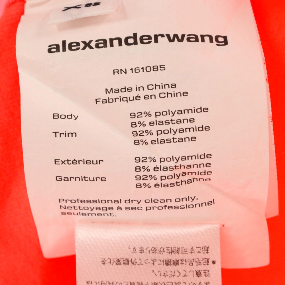 ALEXANDER WANG (アレキサンダーワン) フロントロゴ ハイネックタイト  