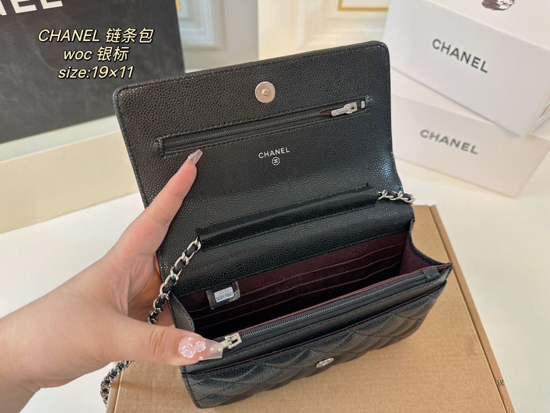 CHANELシャネルwocチェーンバッグ、ハンドバッグ、カメラバッグ