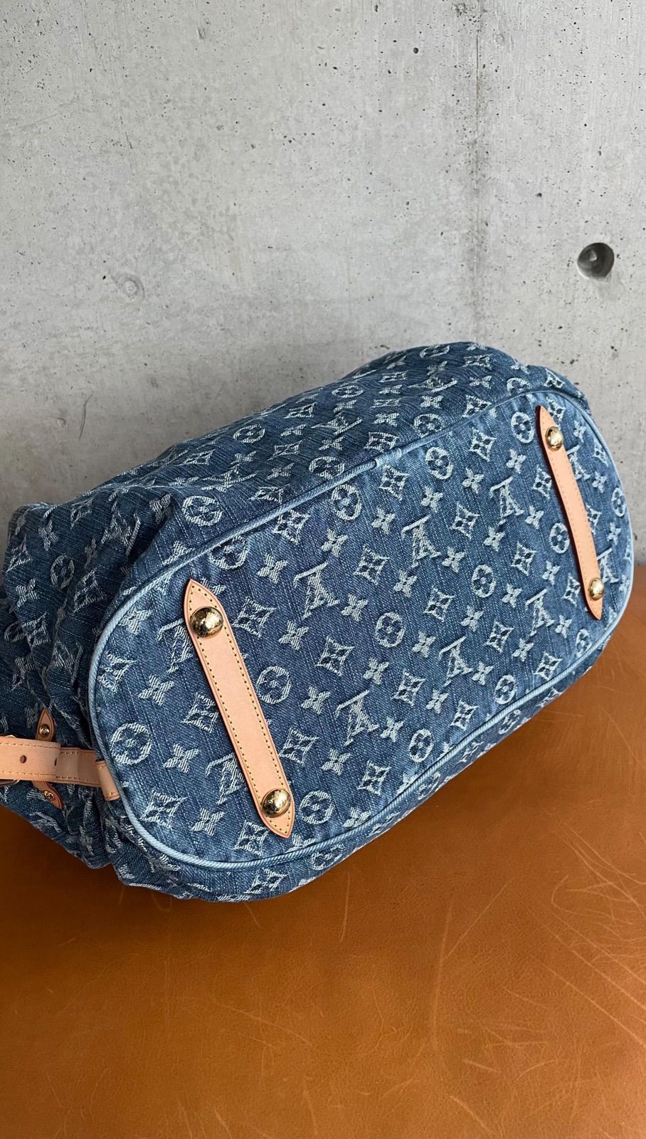 ルイヴィトン モノグラム デニム XL トート バッグ M95515 【中古】 LOUIS VUITTON ルイヴィトン モノグラムデニム XL M95515
