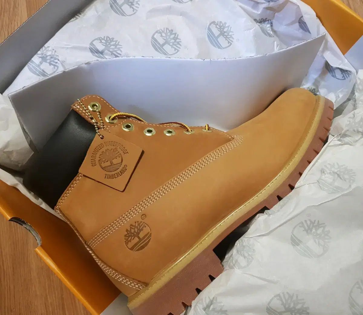 ✨極美品✨ 【Timberland】 ティンバーランド プレミアムブーツ レザー Timberland ティンバーランド プレミアムブーツ