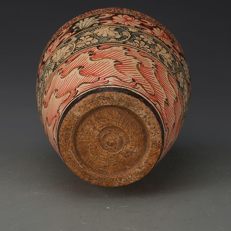 吉州窯色絵梅瓶 陶磁器 現代工芸品 美術品 装飾品 置物 吉州窯色絵梅瓶 陶磁器 現代工芸品 美術品 装飾品 置物 - メルカリ