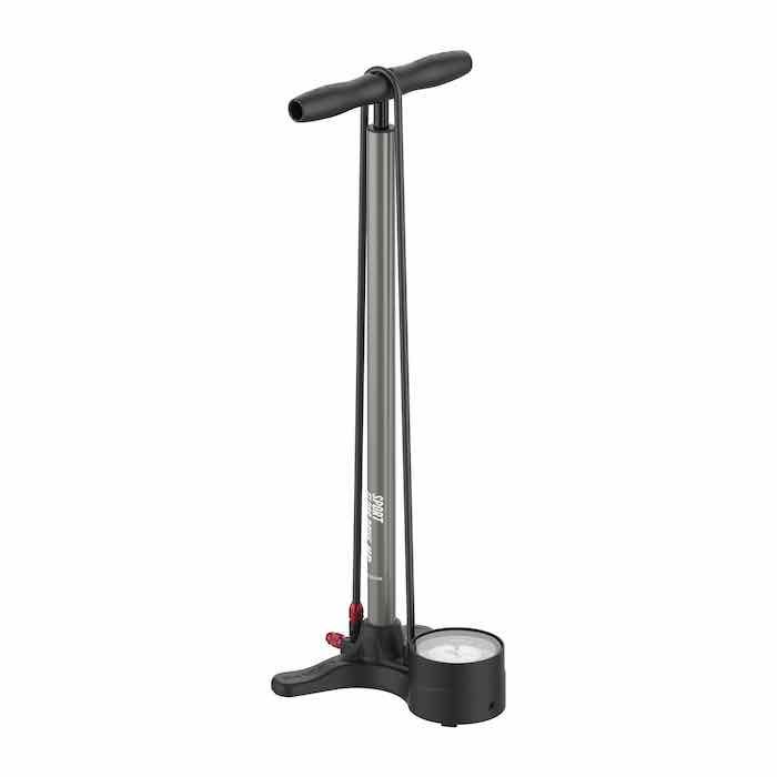 最速発送 LEZYNE レザイン SPORT FLOOR DRIVE 3.5 Flat-Grey スポーツフロアドライブ3.5 自転車 空気入れ 仏式 米式