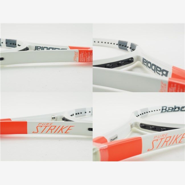 Babolat - 中古 テニスラケット バボラ ピュア ストライク チーム 2017年モデル (G1)BABOLAT PURE STRIKE TEAM 2017 中古 テニスラケット バボラ ピュア ストライク チーム 2017年