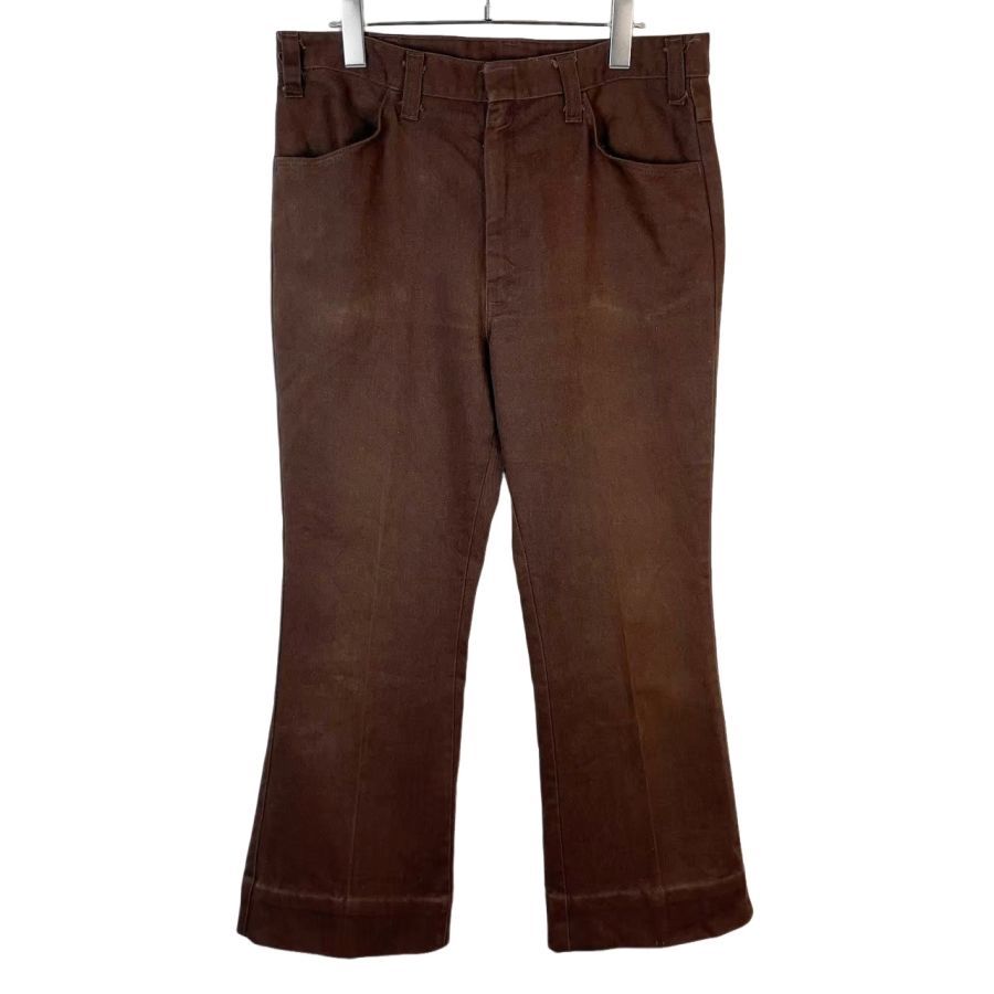 80sディッキーズDickiesフレアパンツブーツカットパンツワークパンツ 