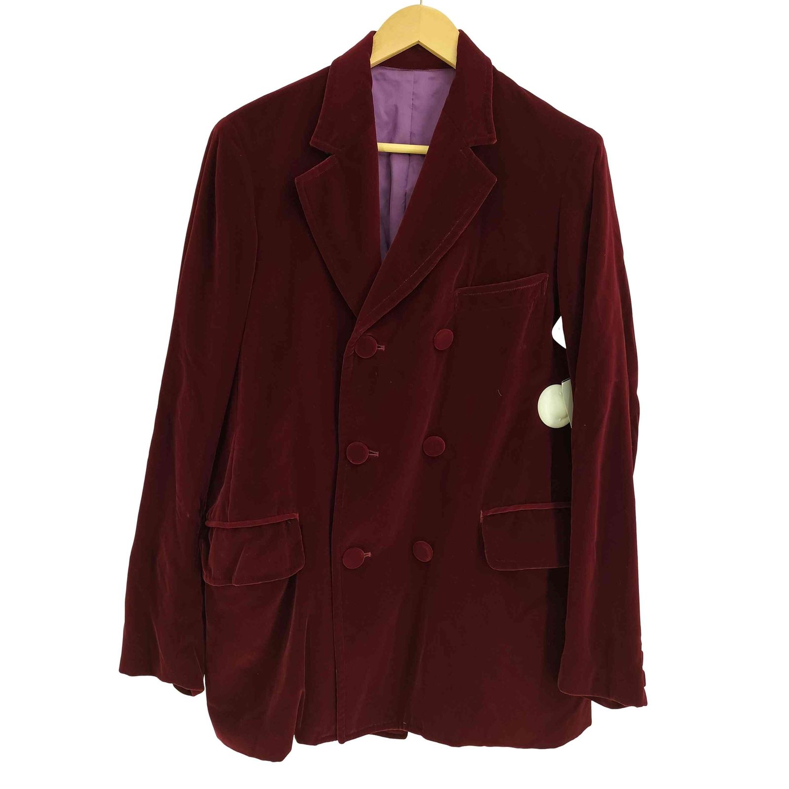 ティーモダンストリートウエア TTT_MSW 17aw velvet jacket メンズ JPN S