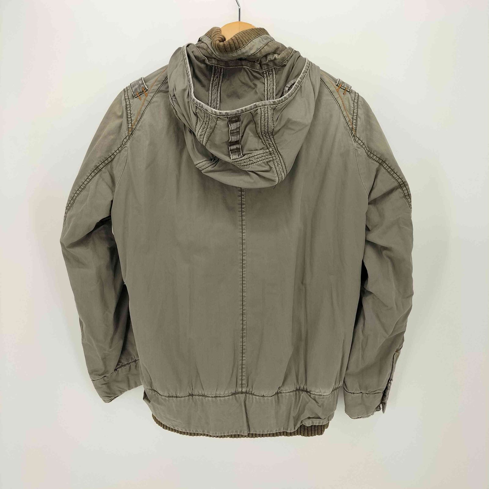 タフジーンズスミス TOUGH Jeansmith Y2K archive ドロップショルダー ギミックミリタリージャケット  メンズ import：M 