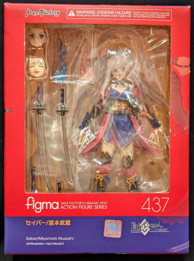 マックスファクトリー figma セイバー/宮本武蔵 437 割引 figma Fate