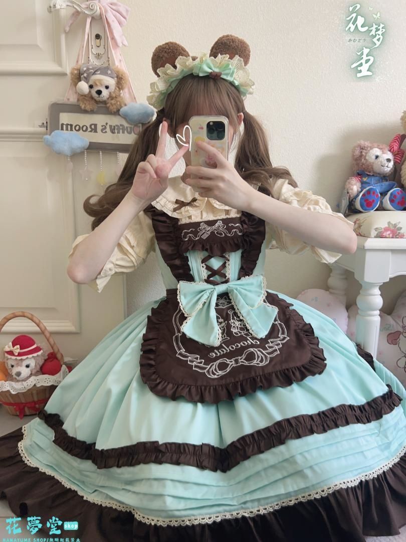 25年 ♥コスプレ ドレスロリータセット 仮装 オリジナル 洋服 ロリータ ワンピース 撮影会 舞台 イベント 原野空間-45