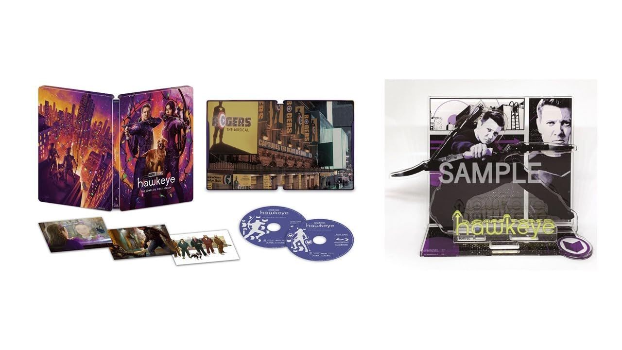 ホークアイ Blu-ray コレクターズ エディション スチールブック 数量 Blu-ray アクリルジオラマスタンド付きコレクション