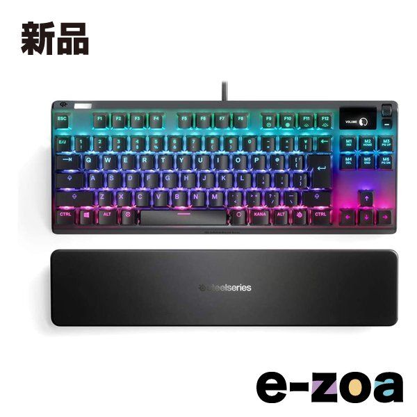 SteelSeries スティールシリーズ Apex 7 TKL Blue Switch JP メカニカルゲーミングキーボード テンキーレス 64756 2507149