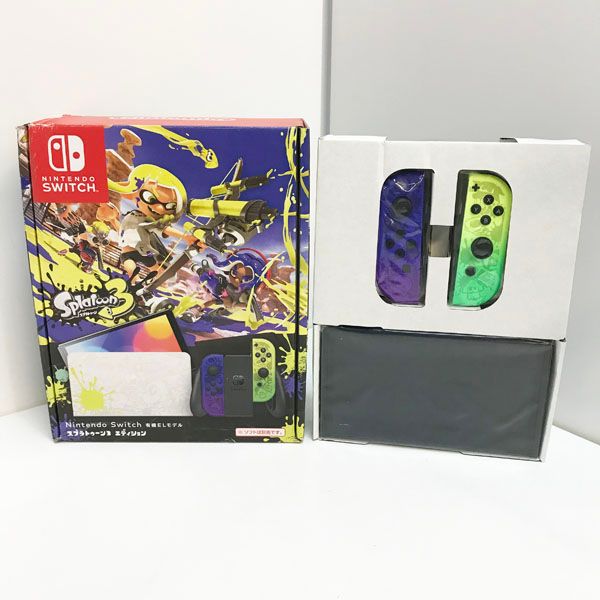 未使用品】※箱ダメージあり Nintendo Switch/任天堂スイッチ スプラ