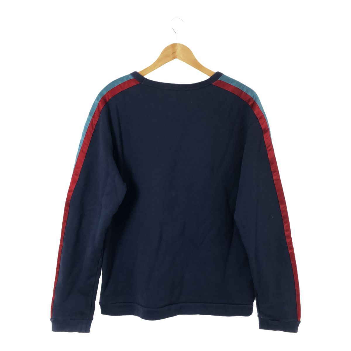 GUCCI グッチ Star Logo Sweat スターロゴ クルーネック ネイビー