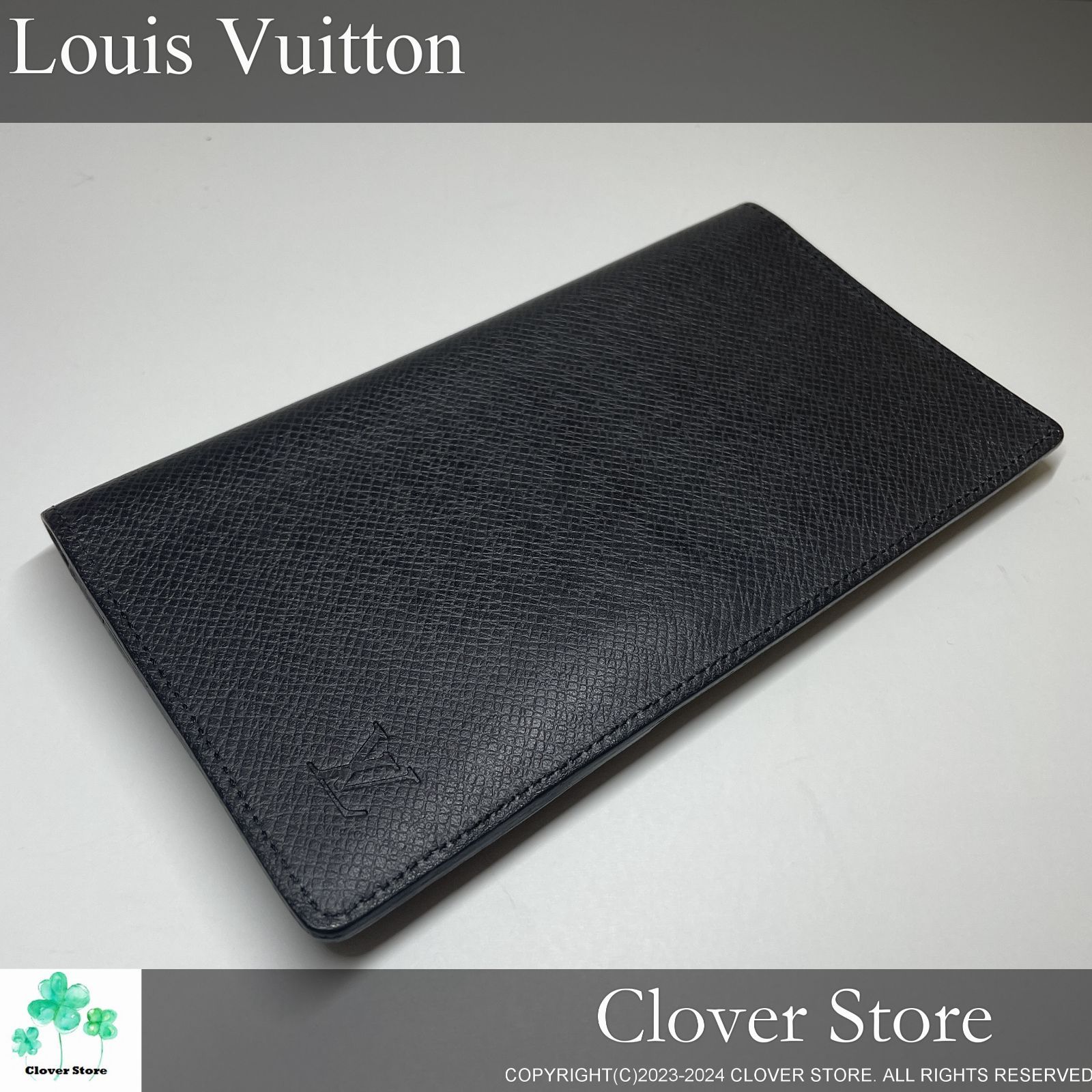 Aランク】 LOUIS VUITTON ルイ・ヴィトン M32662 タイガ 小銭入れなしタイプ ポルトフォイユ・ロン アルドワーズ - メルカリ