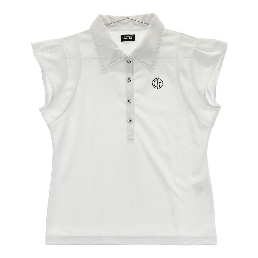 CPG レディース ゴルフシャツ ホワイト サイズ2 新品 CPG レディース