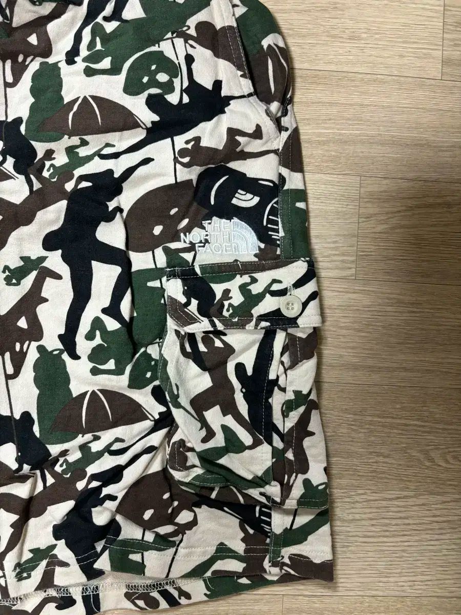 THE NORTH FACE ザノースフェイス ヴィンテージ ショートパンツ カモフラ 85 L サイズ 32 ー 34