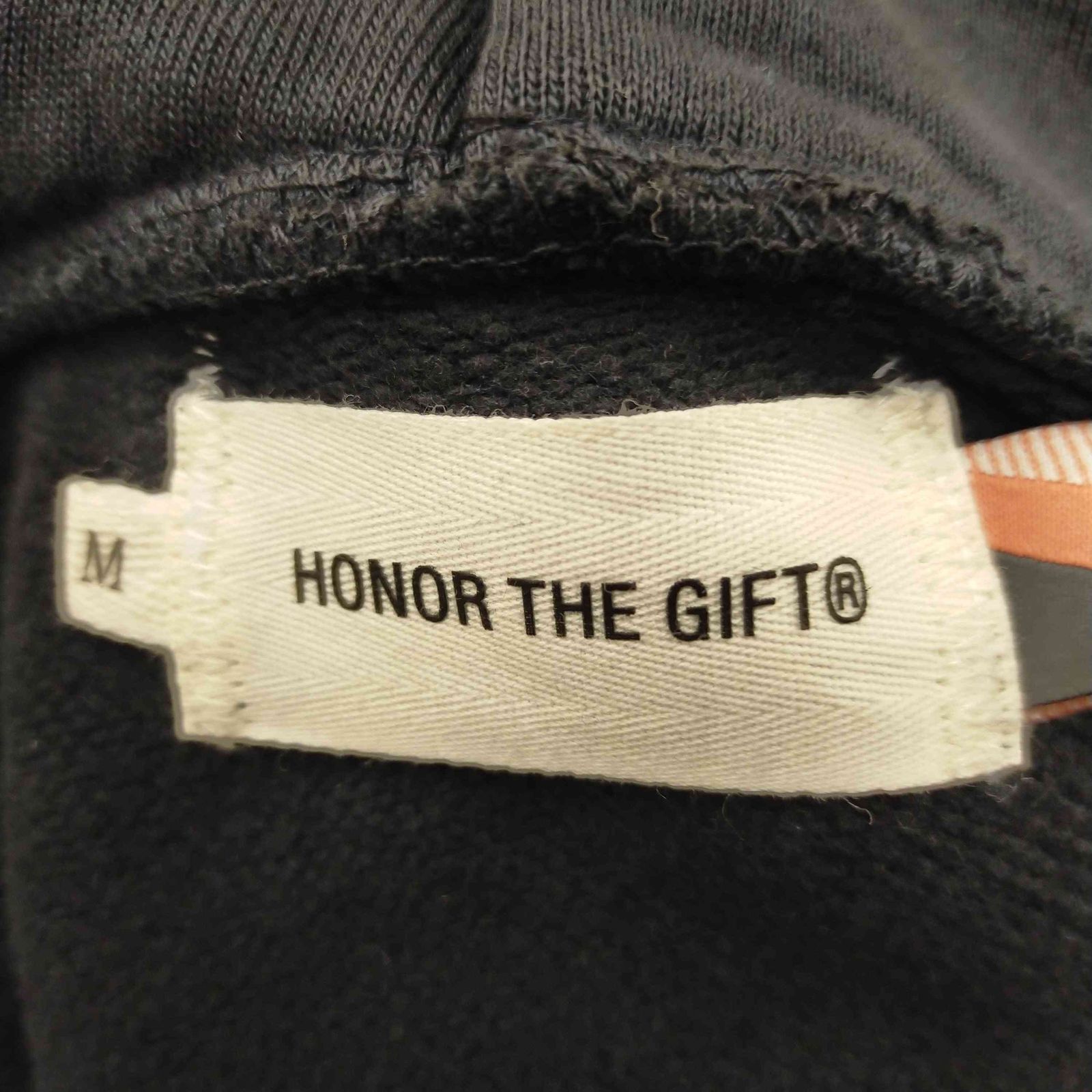 オナーザギフト HONOR the gift ロゴプリントプルオーバーパーカー