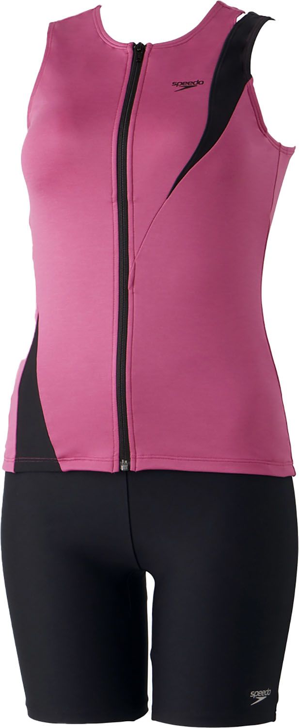スピード Speedo スイミング ディアゴナジッププロセパレーツ レディース Diagona Zip Pro Separates 水泳 スイム セパレート水着 ウィメンズ 女性 フィットネス SFW32410 XC ミックスピーチ