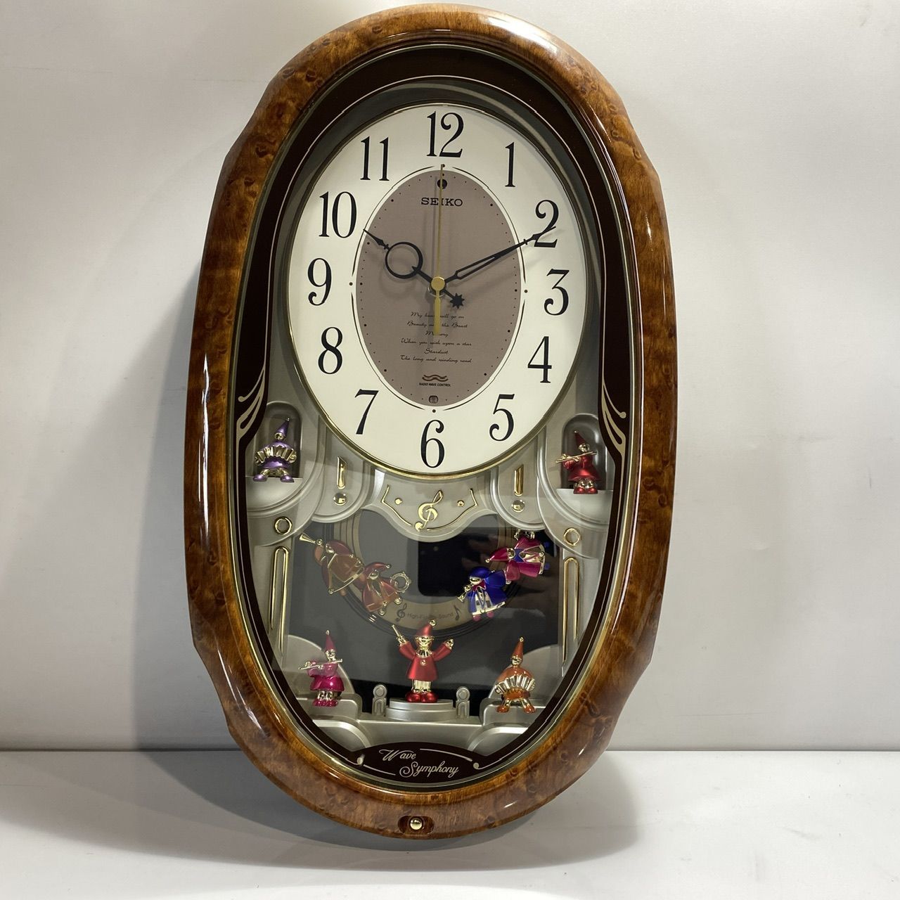 セイコー SEIKO ウェーブシンフォニー 壁掛け時計 からくり時計