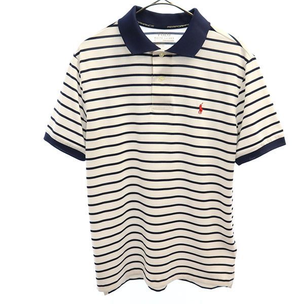 新作グッ POLO RALPH LAUREN 半袖ポロシャツ M ネイビー | anumerton.com