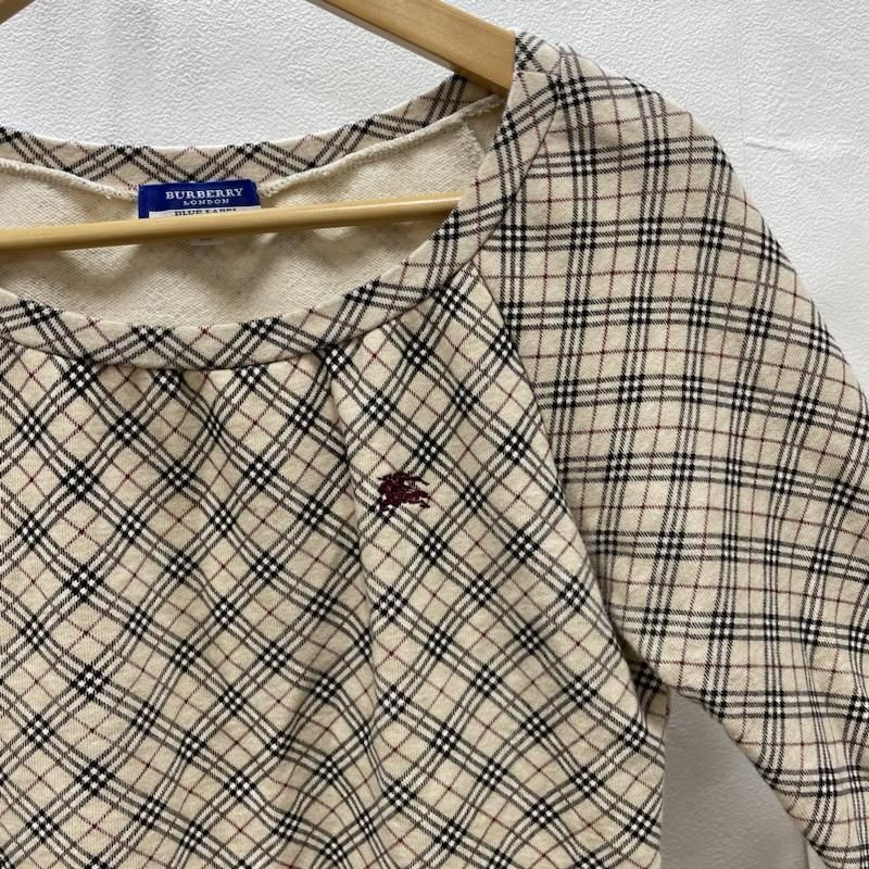 BURBERRY BLUE LABEL スウェット ブルゾン ベージュ 高 品質ファッション - BURBERRY BLUE LABEL スウェット