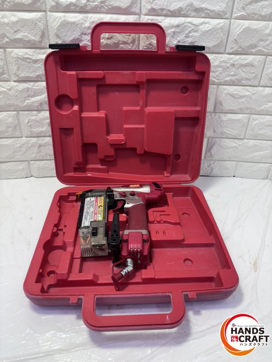 ▽ MAX マックス HA-50P2 D 高圧 50mmピンネイラ スーパーネイラ ピン釘打機