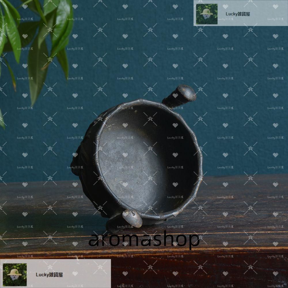 銅炉 香炉【福地洞天】 三足竹節紋香炉 宣徳炉 茶道香道具 工芸品 置物 銅炉 香炉【福地洞天】 三足竹節紋香炉 宣徳炉 茶道香道具 工芸