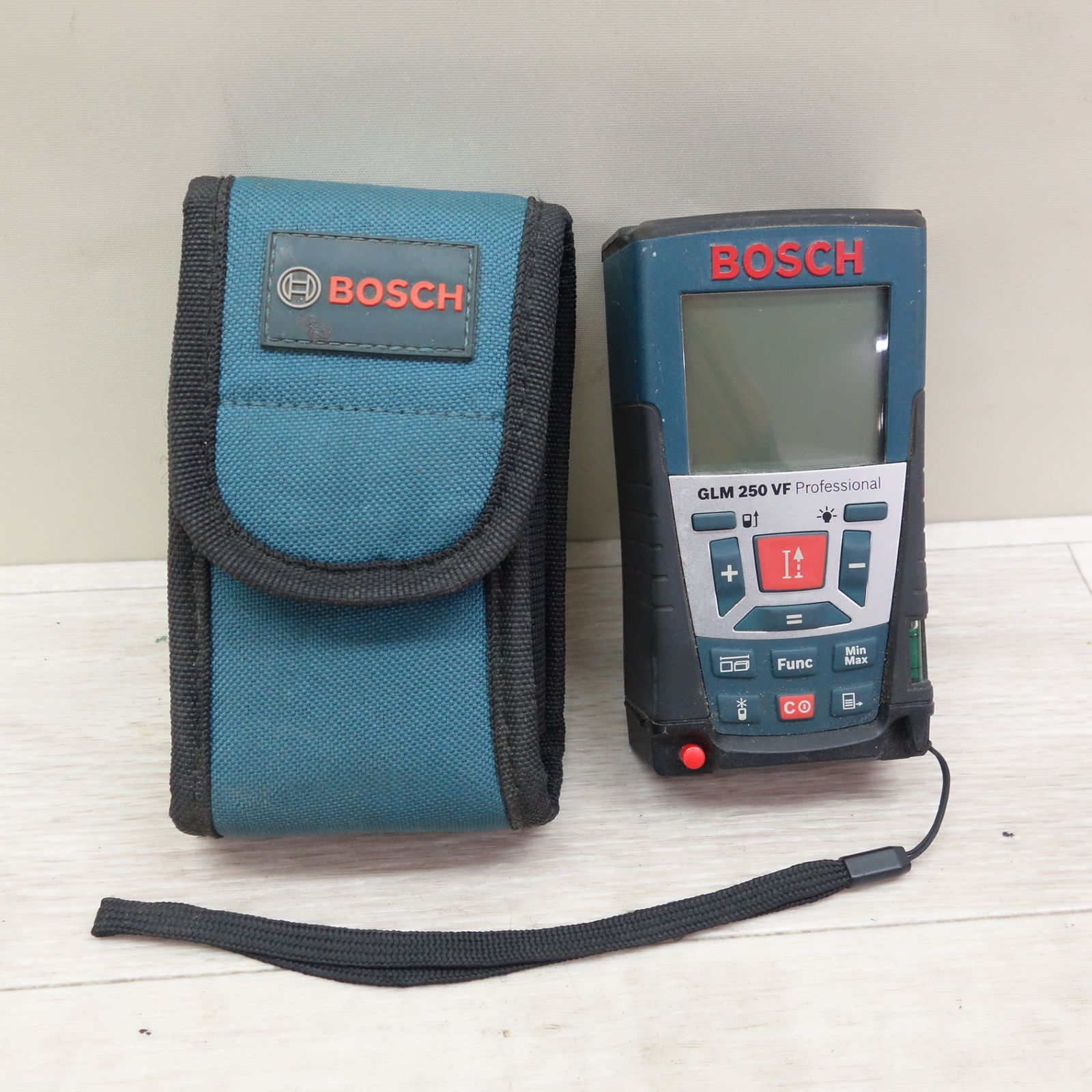 ボッシュ レーザー 距離計 GLM250VF ソフトケース付き 測定範囲 0.05〜250m BOSCH