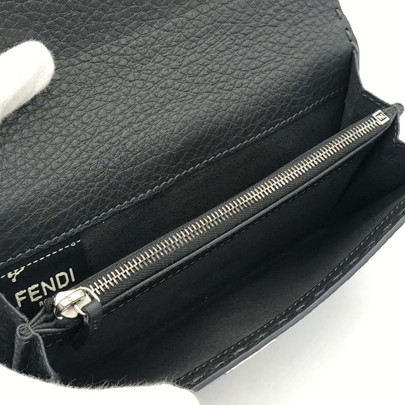 倉吉店】 中古 FENDI | フェンディ 長財布 セレリア ピーカブー  