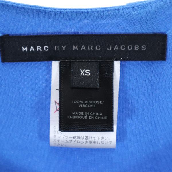 定価 MARC BY JACOBS ノースリーブワンピース ブルー XS