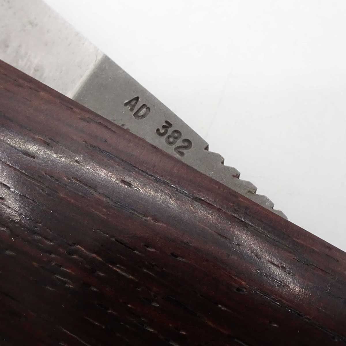 ベンチマーク BENCH MARK KNIVES USA スライド式フォールディングナイフ 革製ケース付き AD382