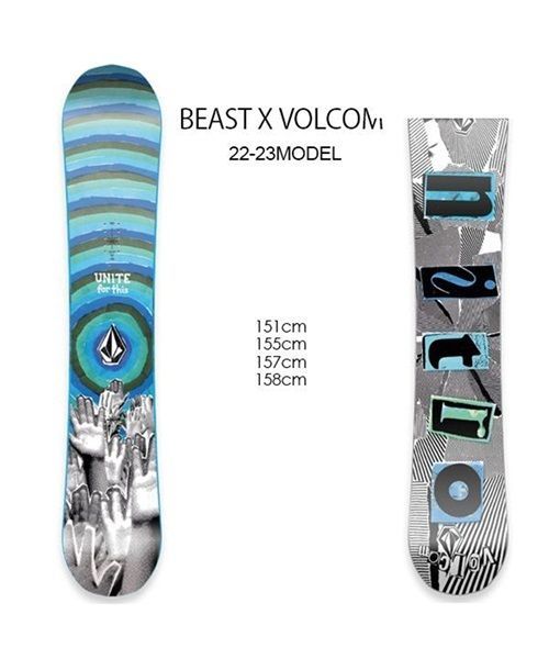 新品 【NITRO × VOLCOM】beast X 158cm - electrabd.com