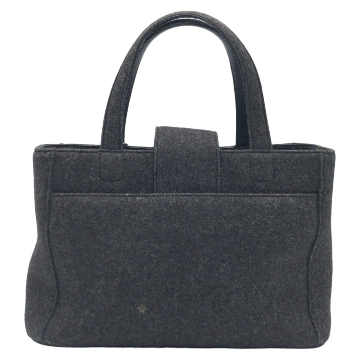 COACH コーチ グレー 灰色 フェルト 8187 ハンドバッグ トートバッグ 
