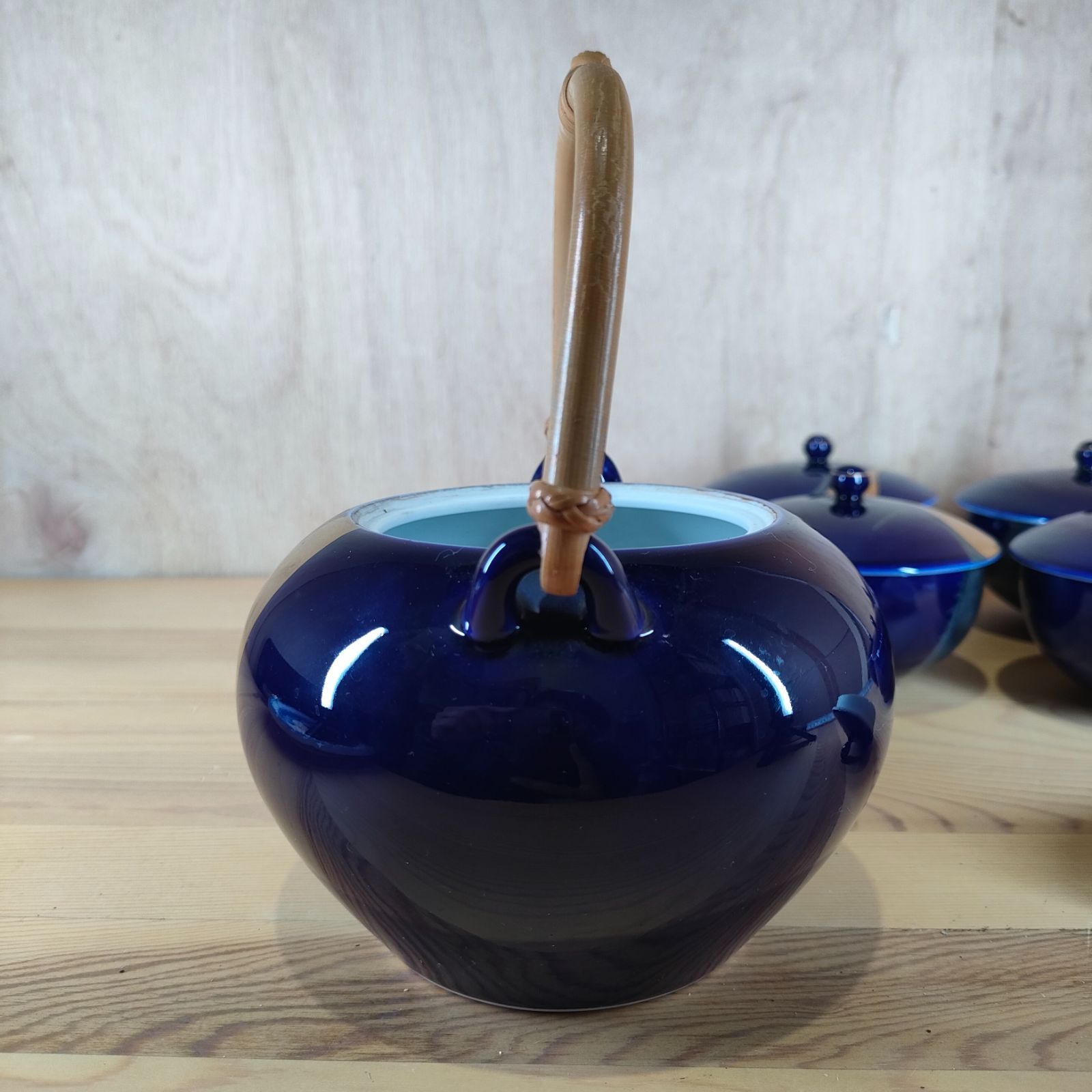 深川製磁 瑠璃葡萄 茶器セット 急須 湯呑み5客 【公式通販】