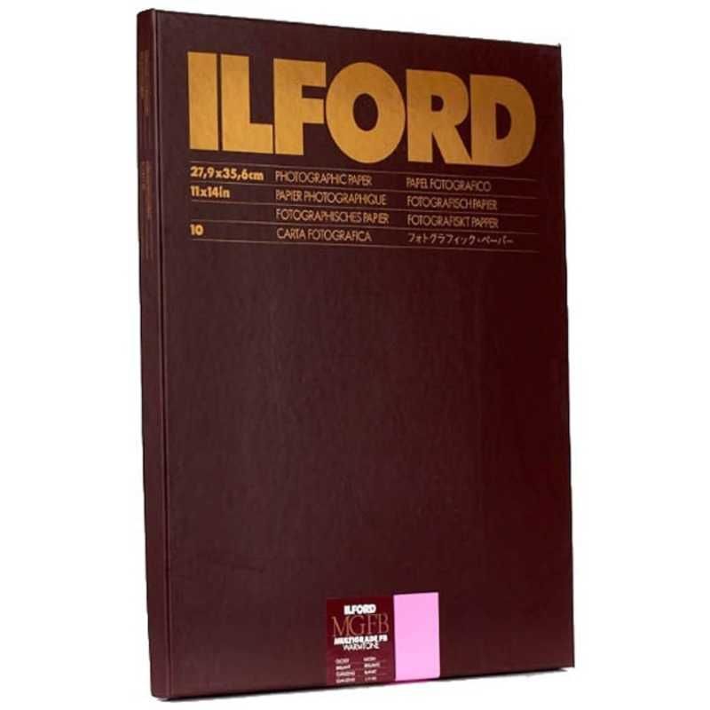 作成する 未開梱 イルフォード マルチグレードFBウォームトーン 1K 11X14 10BX MGFBWT1K11X1410BX 耐久性のある