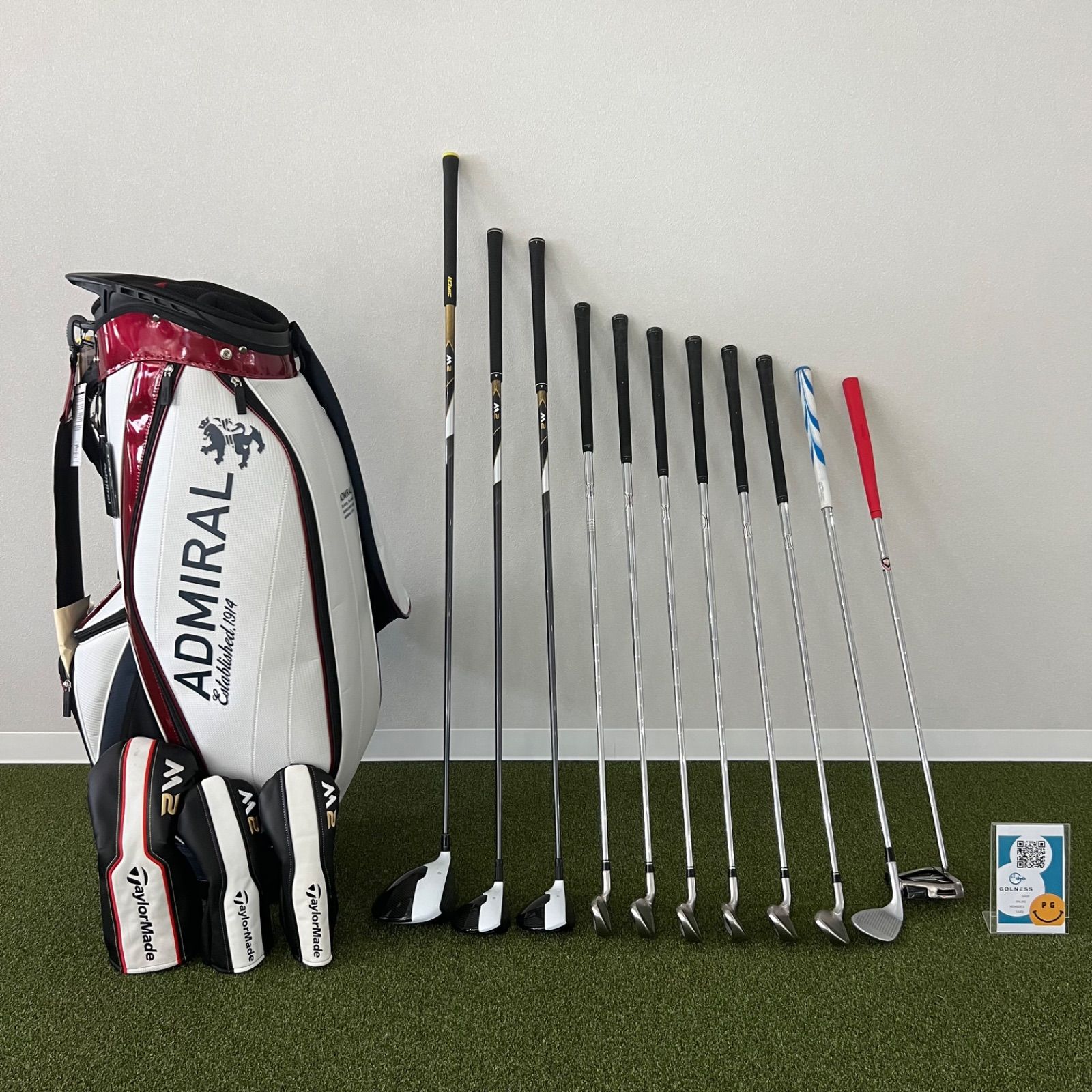 ⛳ テーラーメイドゴルフクラブセット⑤（新品アドミラル