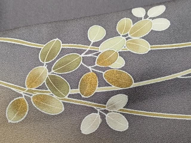 平和屋着物○訪問着 萩 暈し染め 金彩 正絹 逸品 未使用 CAAW3855vf