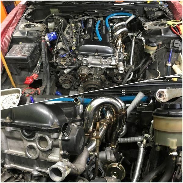 シルクロード製 日産 シルビア 180SX SR20DET用 ロングタイプ