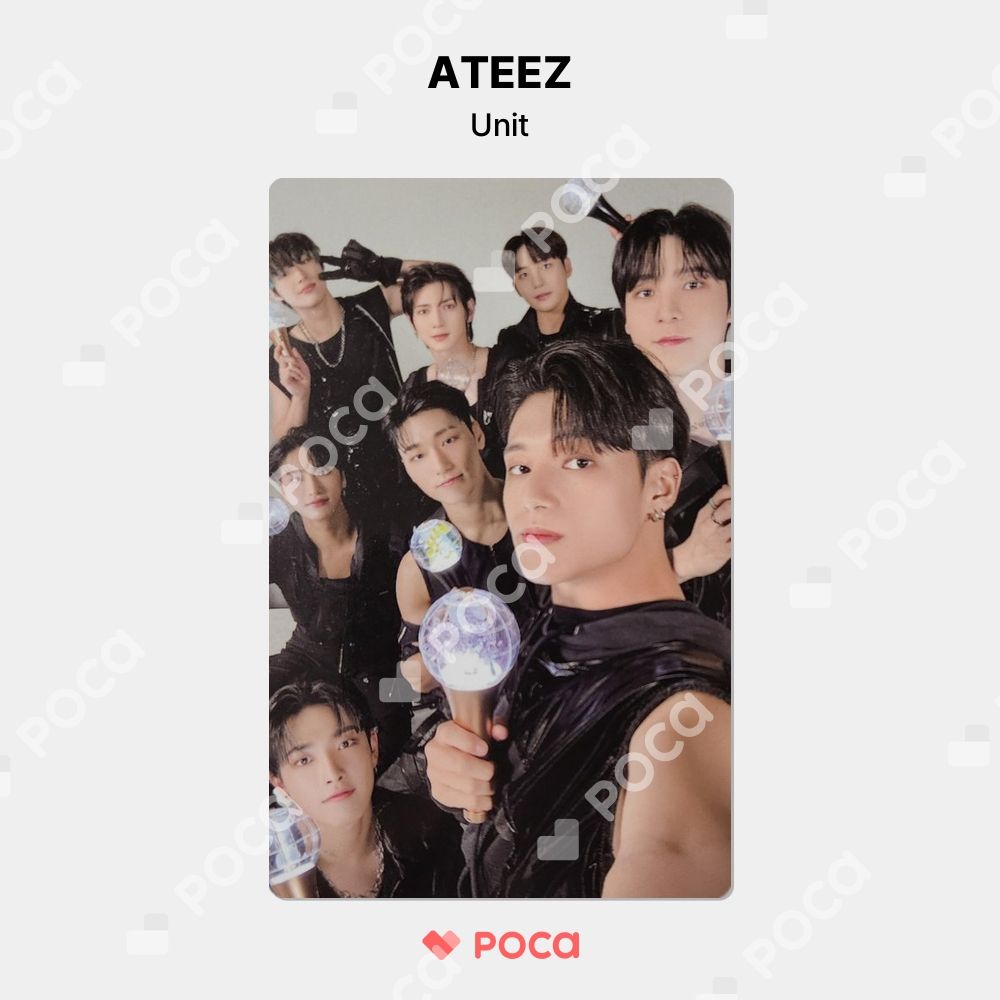 ATEEZ ユニット トレカ ATEEZ OFFICIAL LIGHT STICK Ver.2 MD