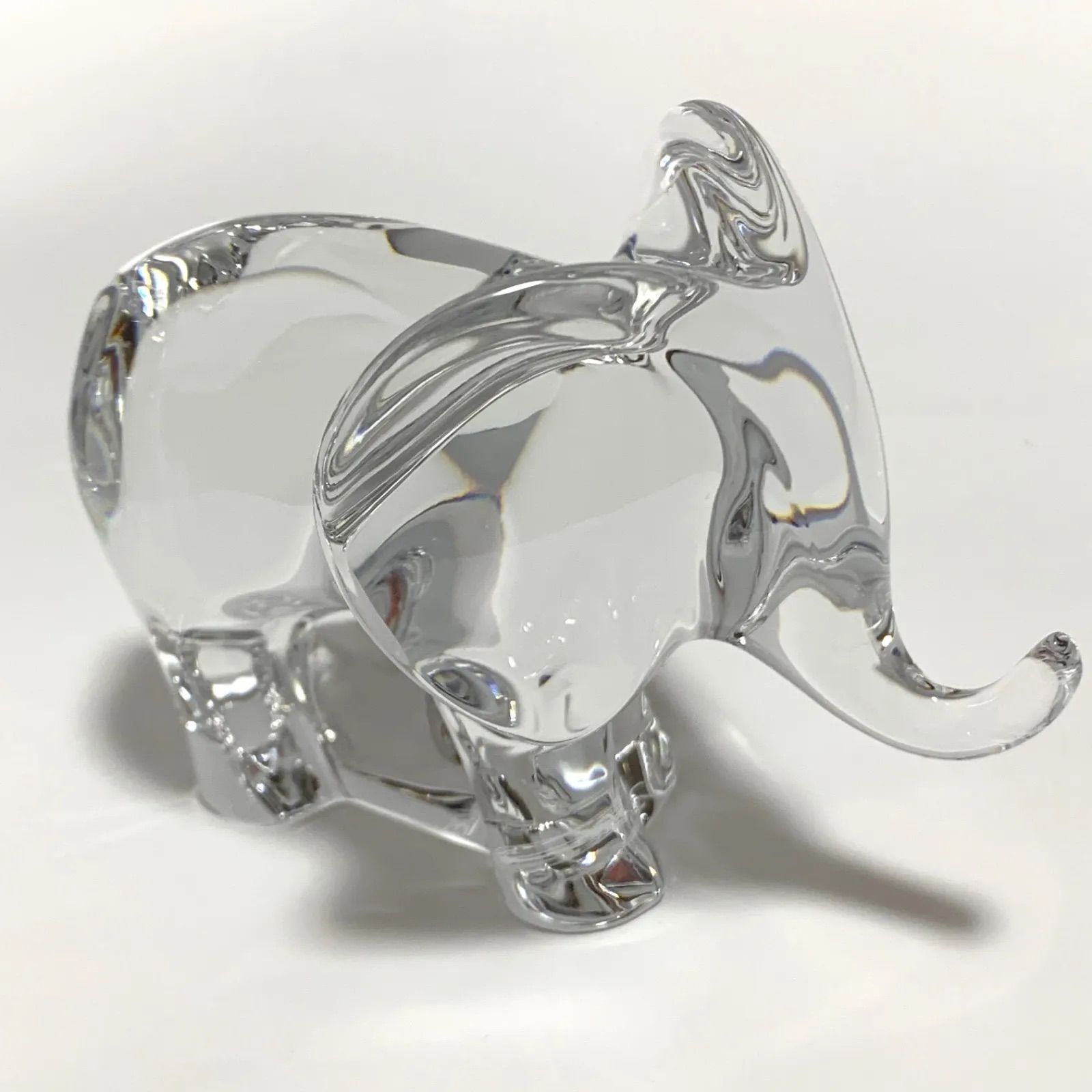 Baccarat バカラ ゾウ クリスタル フィギュリン インテリア 置物